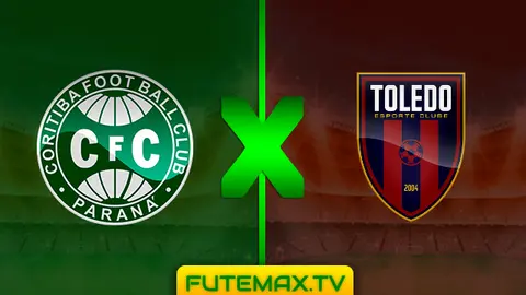 Coritiba x Toledo assistir ao vivo 24/02/2019