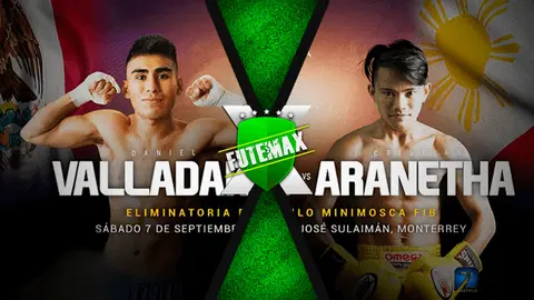 Assistir Daniel Valladares x Cristian Araneta ao vivo Boxe