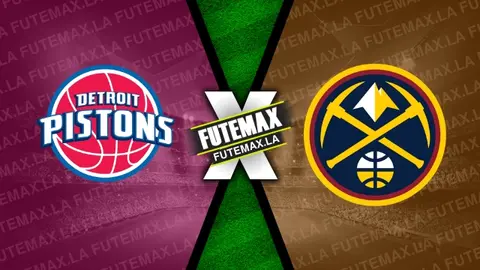 Assistir NBA: Detroit Pistons x Denver Nuggets ao vivo online 16/03/2023