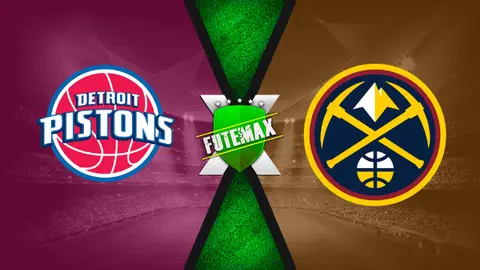 Assistir Detroit Pistons x Denver Nuggets ao vivo HD 02/02/2020