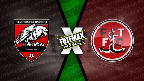 Assistir Kidderminster Harriers x Fleetwood Town ao vivo online HD 05/11/2023