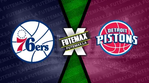 Assistir Philadelphia 76ers x Detroit Pistons ao vivo 09/04/2024 grátis