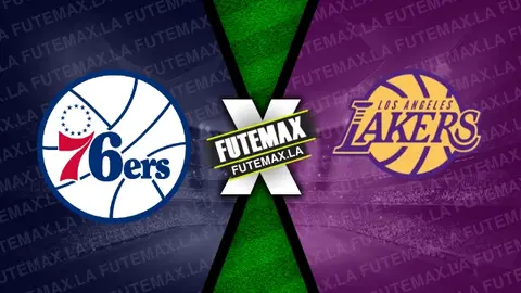 Assistir NBA: Philadelphia 76ers x Los Angeles Lakers ao vivo 15/01/2023 grátis